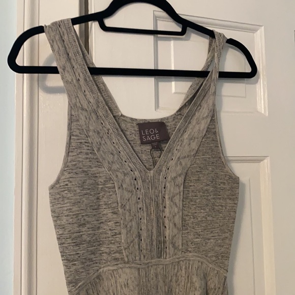 Flattering gray dress! - Picture 2 of 3